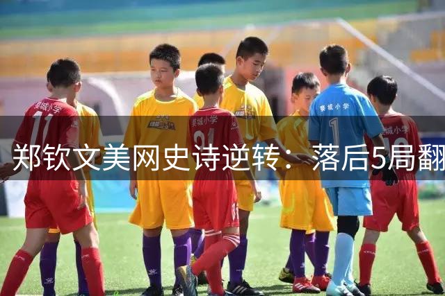 郑钦文美网史诗逆转：落后5局翻盘彰显不放弃精神
